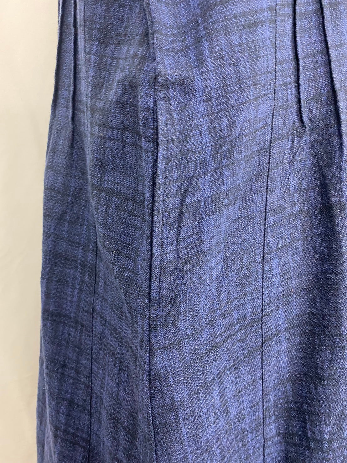 【遠州織物】 ピンタックのワンピース　2カラー　逆スラブ　252091