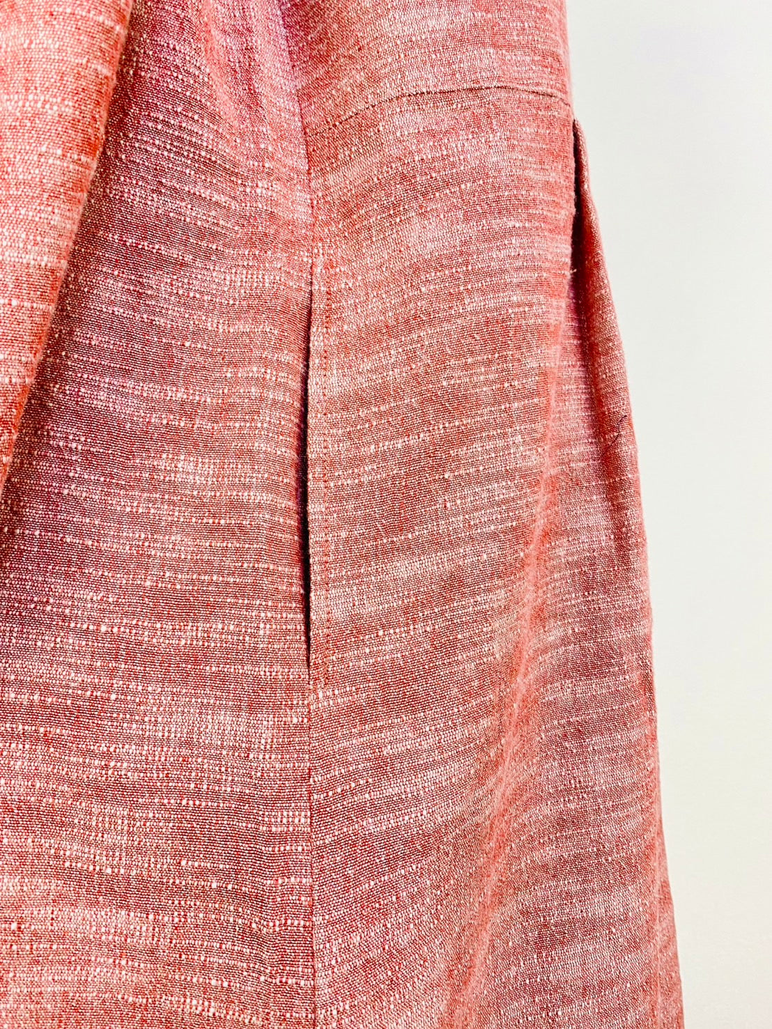 【遠州織物】シャツワンピース   2カラー　逆スラブ　222131